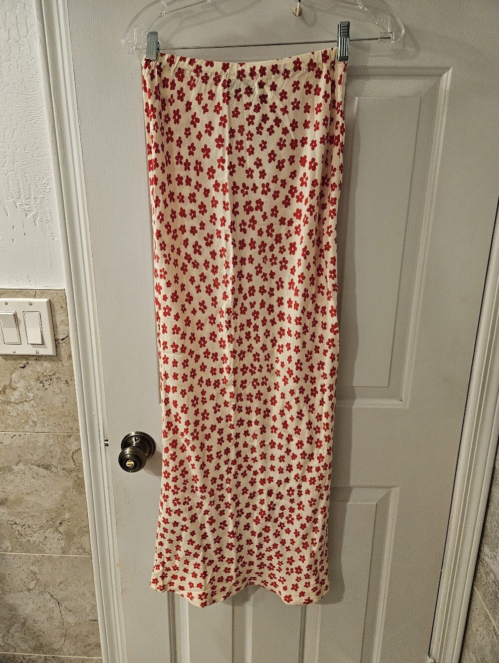 Faithfull The Brand Gita Red Skirt Set s4 - Picture 5 of 9